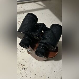 Bushnell Featherlight 7x35 Binoculars Porro Prism Coated Black w/ Case